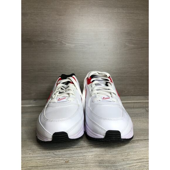 Nike Air Max LTD 3 Shoes Men Size 8.5 White Black Red Leather Sneaker main image 7